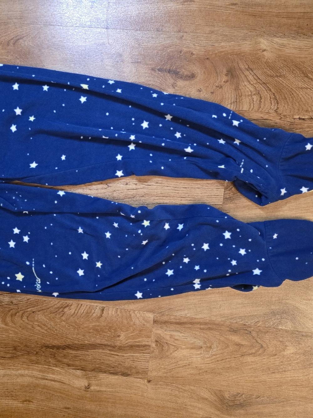 Nick & Nora Starry Nights Blue Navy One Piece Pajamas - Picture 4 of 10